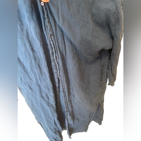 Massimo Dutti linen Shirt Dress Small - Picture 7 of 15